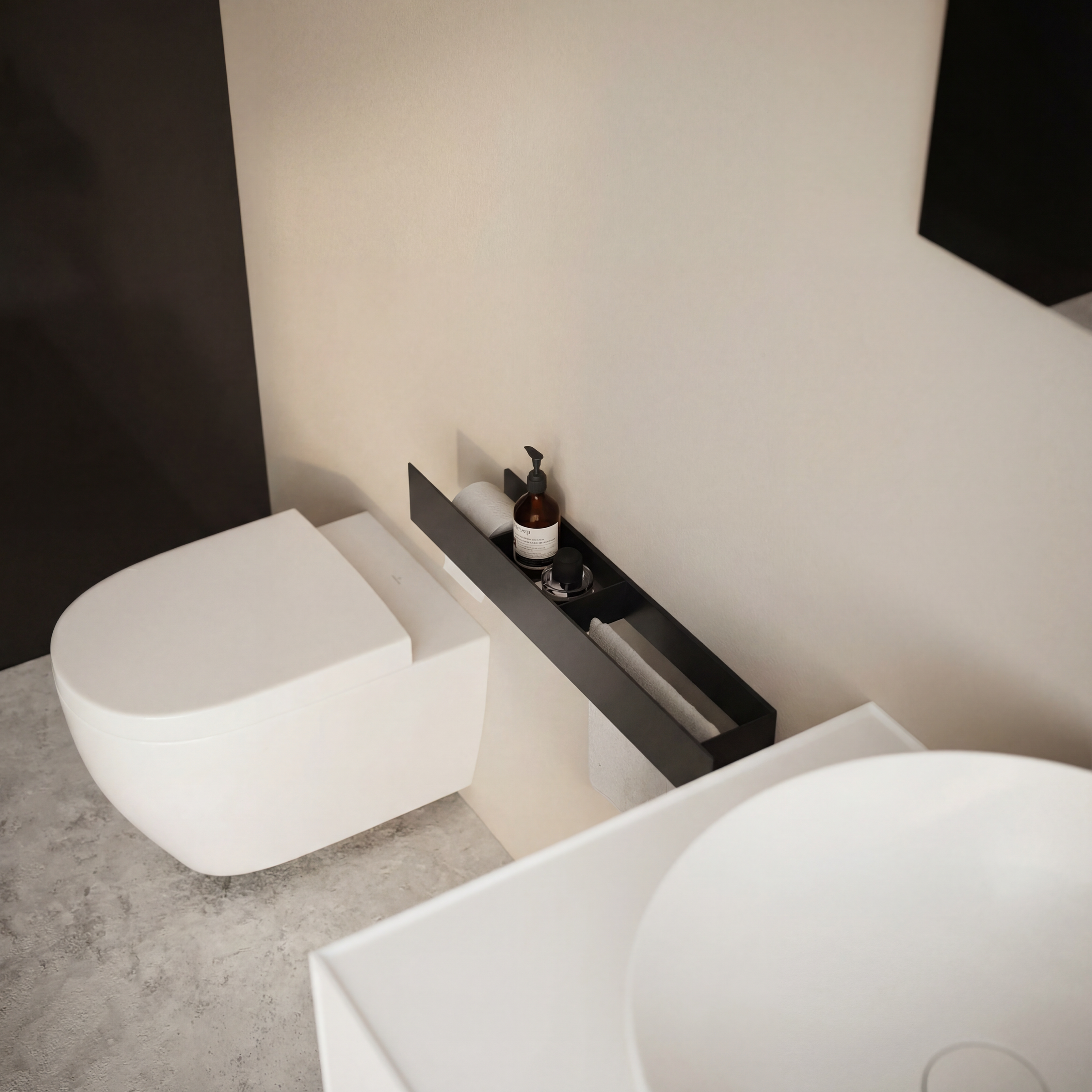 3-in-1 Bathroom Shelf