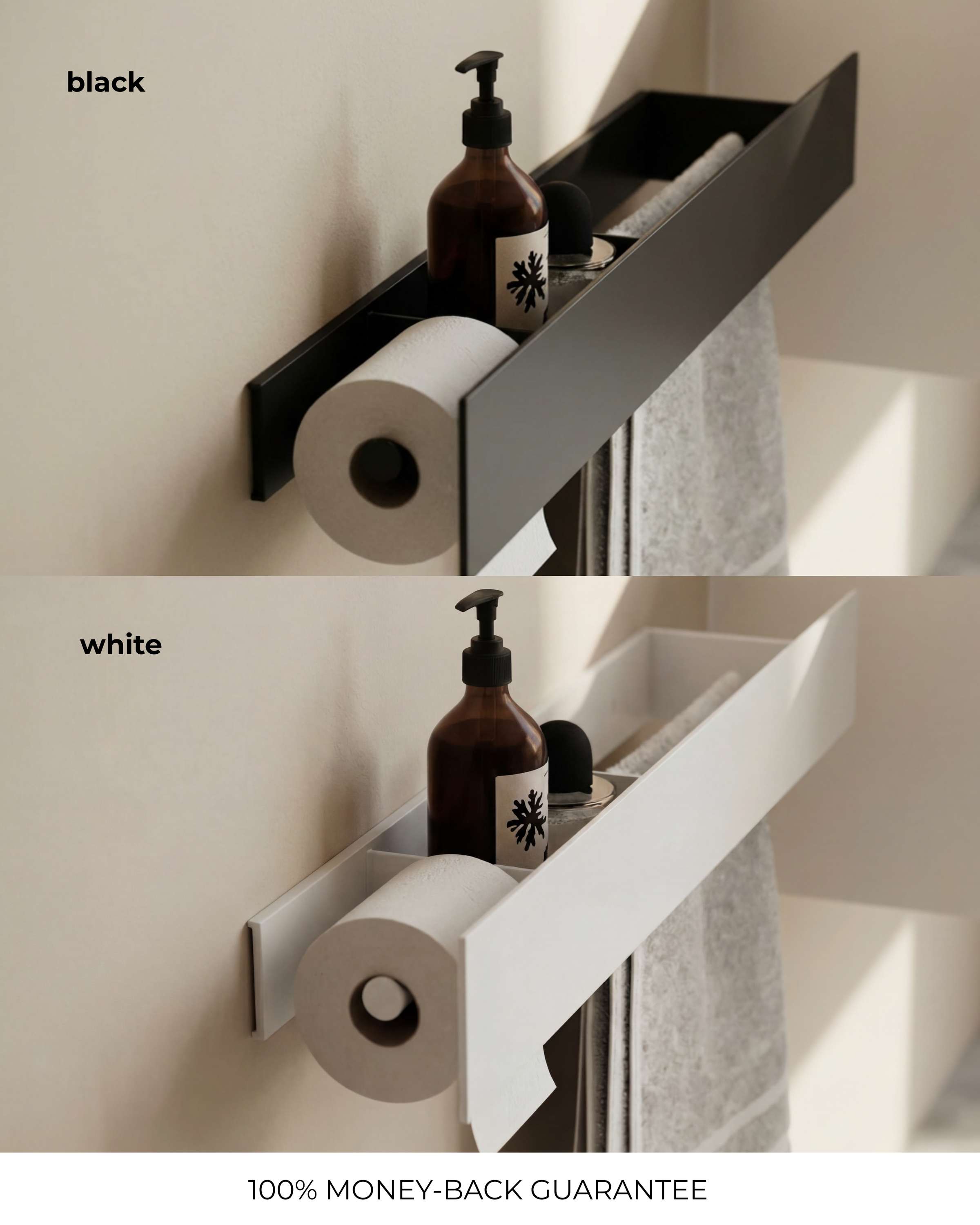3-in-1 Bathroom Shelf