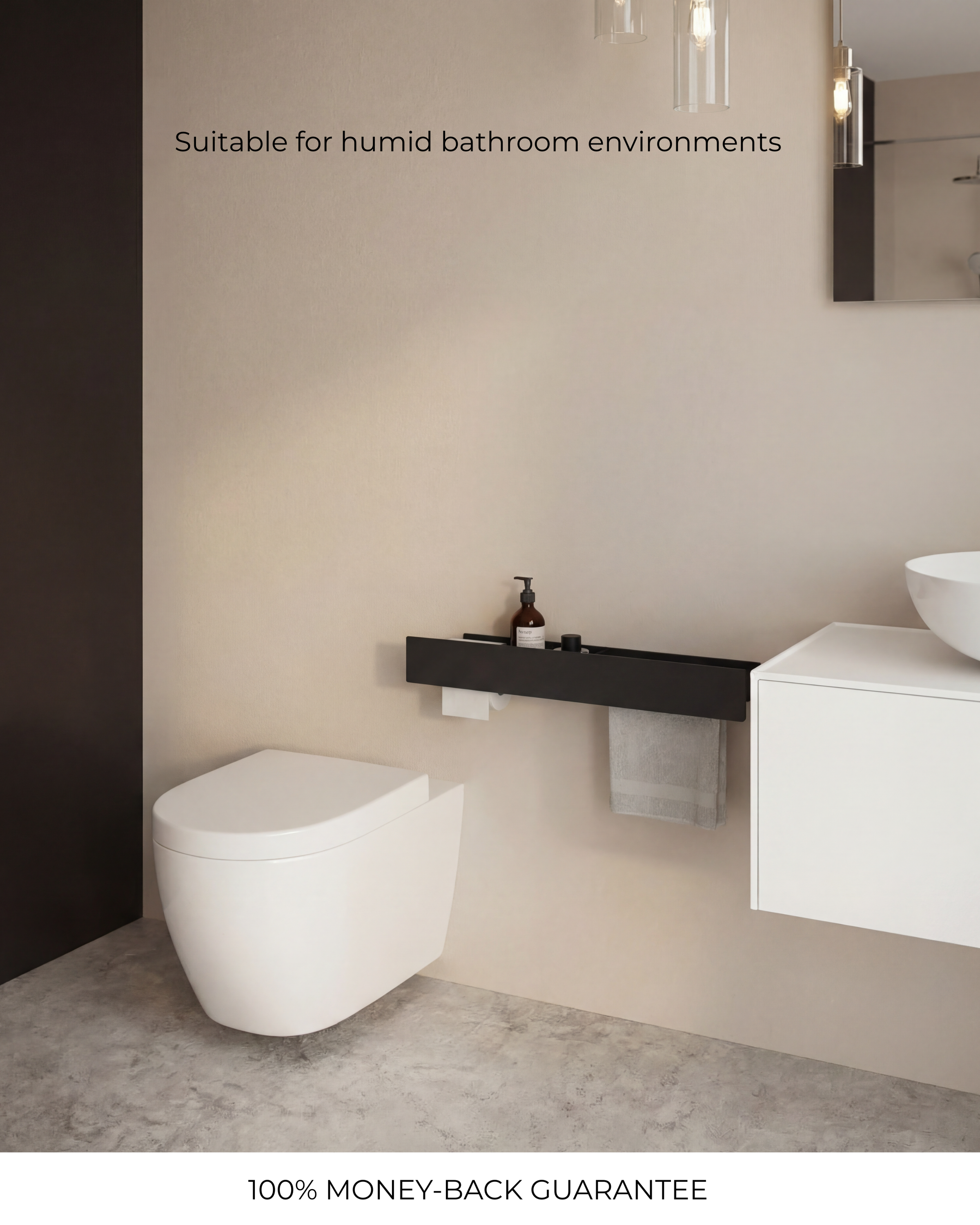 3-in-1 Bathroom Shelf